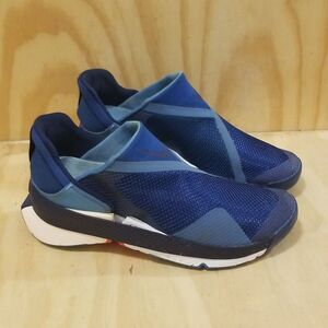 Womens Nike Go FlyEase Court Blue White Dutch Blue Slip On SZ 8 ( CW5883-400 )